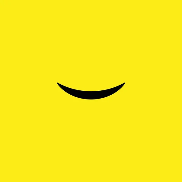 Smile Happy Face Vektor Design — Stockvektor