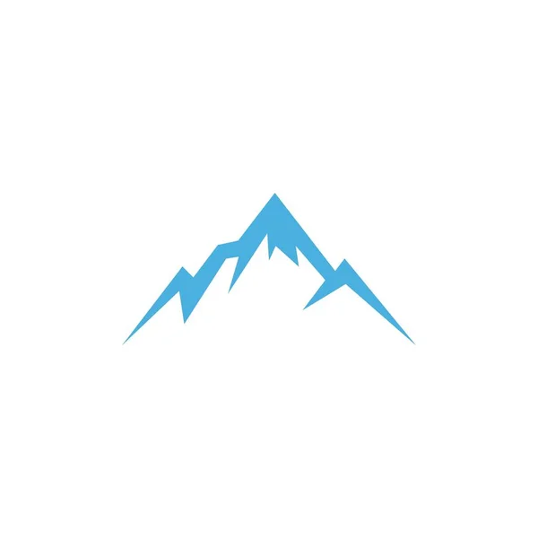 Montagna Illustrazione Natura Logo Vettore — Vettoriale Stock