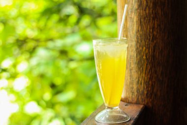 Portakal suyu yeşili arka plan 