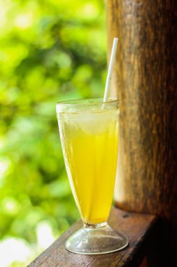 Portakal suyu yeşili arka plan 