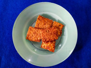 Kızarmış Endonezya geleneksel yemekleri