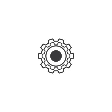 Vites teknolojisi logo vektör çizimi tasarımı