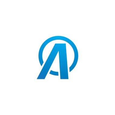 İlk harf logo şablonu