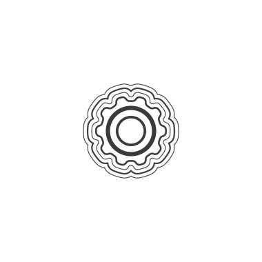 İslami logo el namazı ve cami