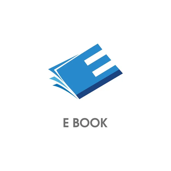 Book Modern Digitális Könyv Design Vektor — Stock Vector