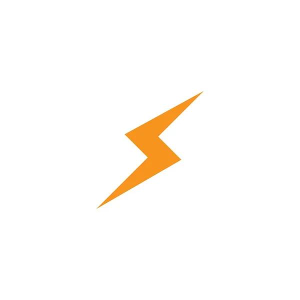 Векторный Дизайн Логотипа Power Lightning — стоковый вектор