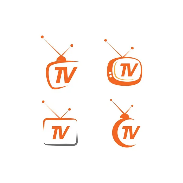 Design Plano Vetor Logotipo — Vetor de Stock