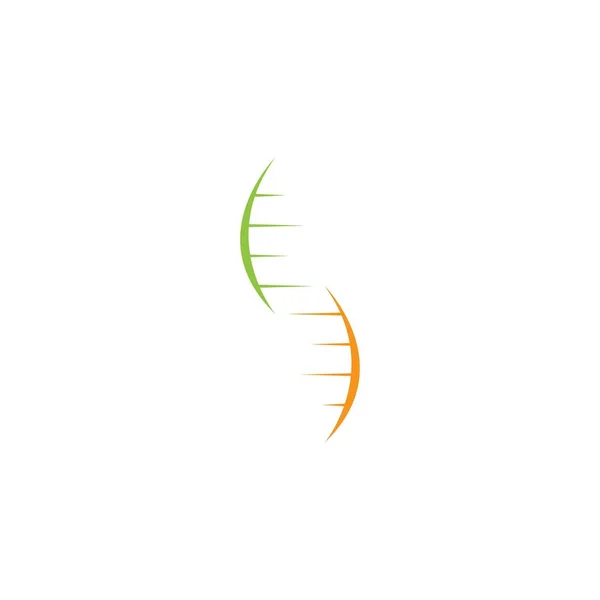 Design Logotypen För Dna Illustration — Stock vektor