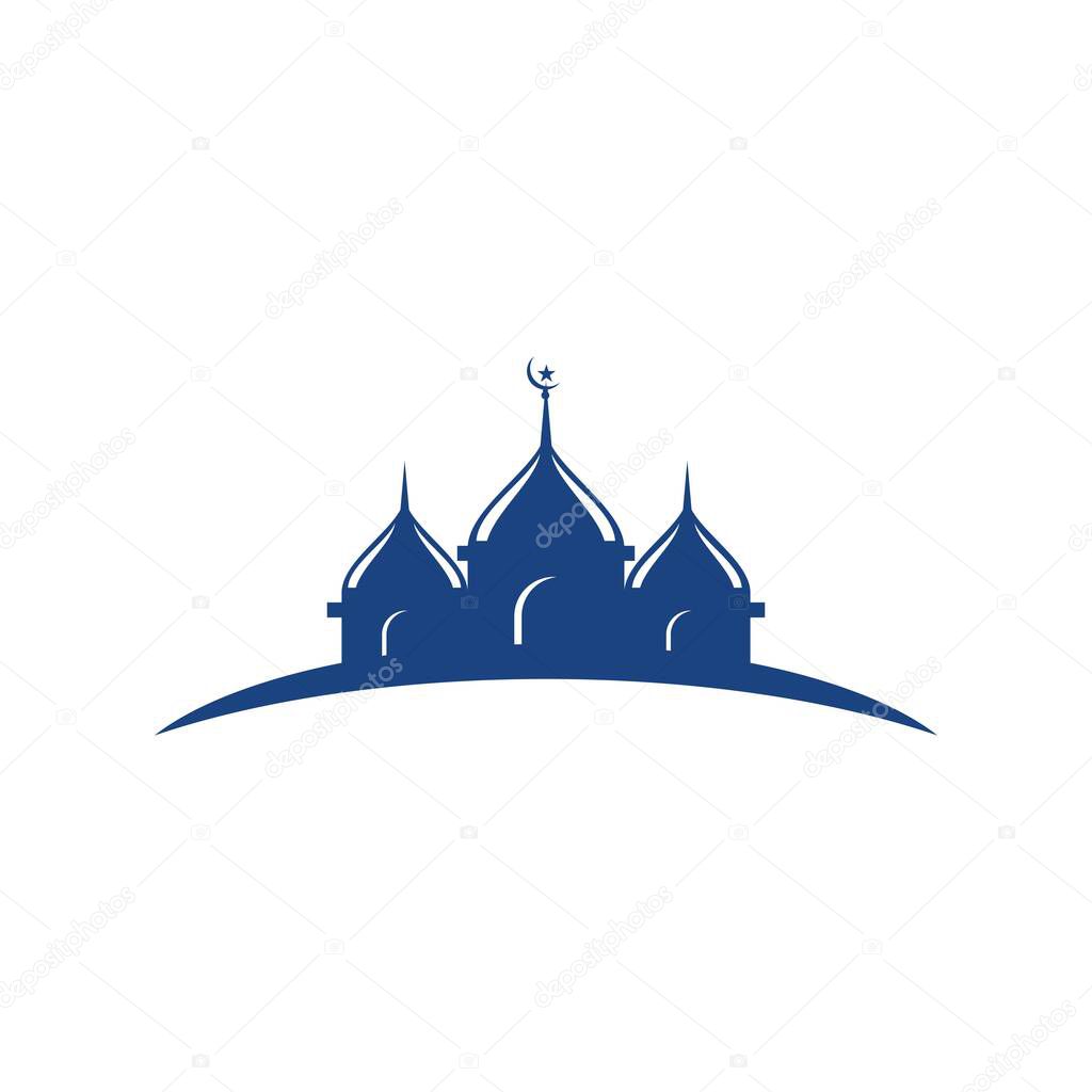 Islamic logo, Mosque,ramadhan kareem vector template