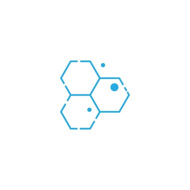 DNA illüstrasyon logo vektör tasarımı