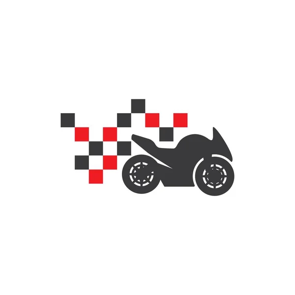 Wektor Projektowania Logo Sportów Motorowych — Wektor stockowy