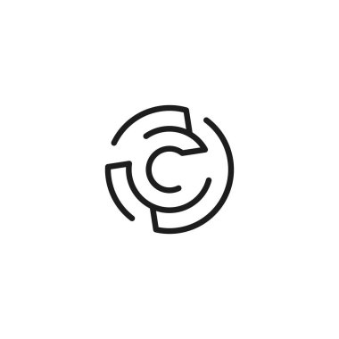 devre illüstrasyon logosu konsept vektör tasarımı