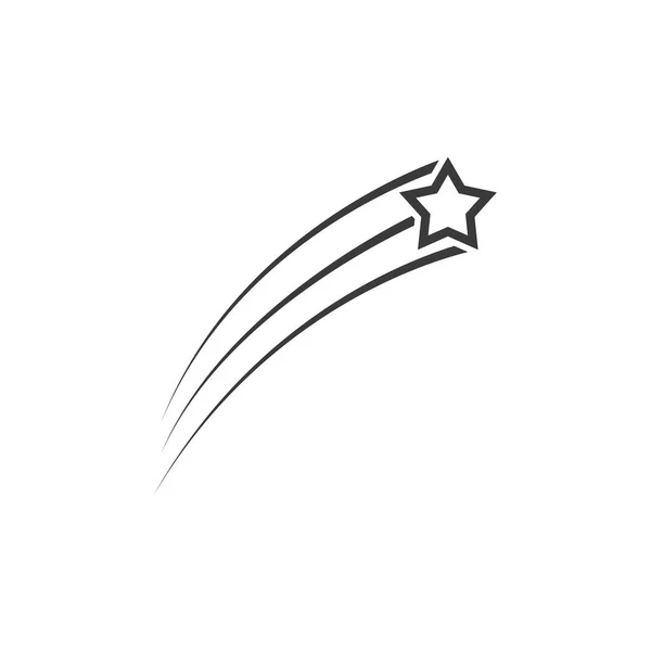 Stern Logo Illustration Vektor Design — Stockvektor