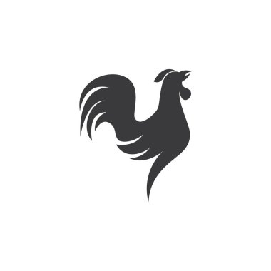 Horoz logosu vektör çizimi