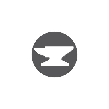 Demirci illüstrasyon logo vektörü düz tasarım