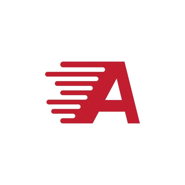 Lettre Alphabet Police Logo Vectoriel Design — Image vectorielle