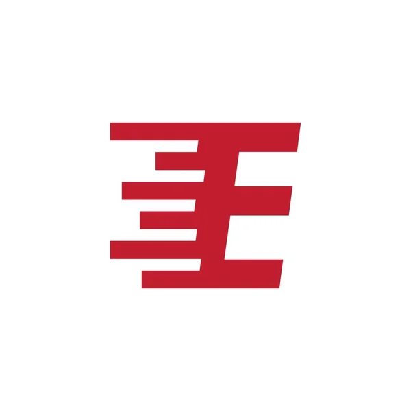Letter Alphabet Lettertype Logo Vector Design — Stockvector