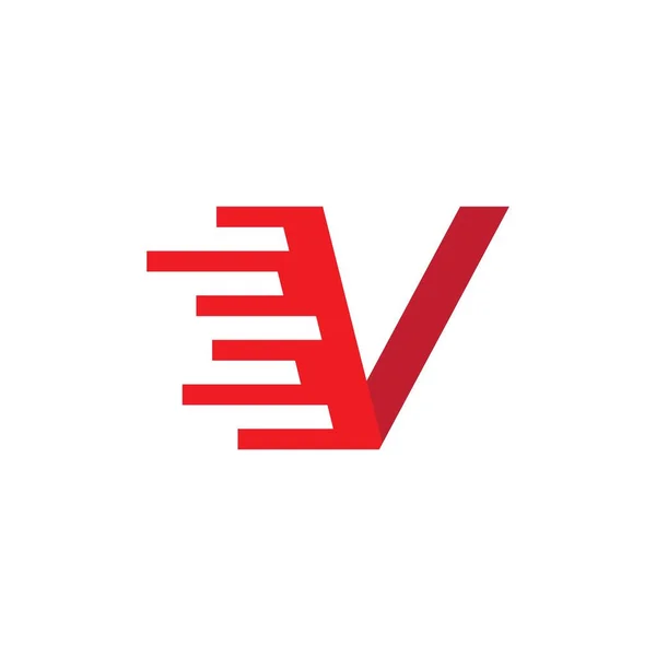 Bokstav Alfabetet Typsnitt Logotyp Vektor Design — Stock vektor