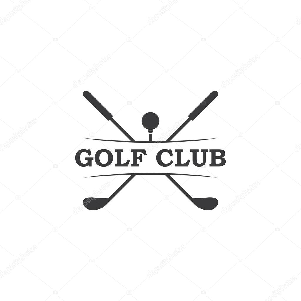 Golf Logo Template vector illustration design