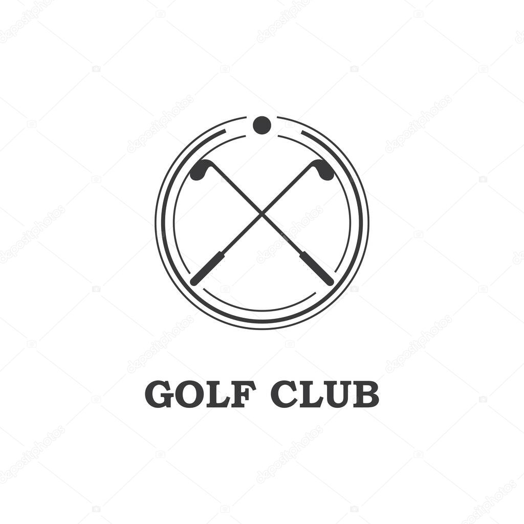 Golf Logo Template vector illustration design