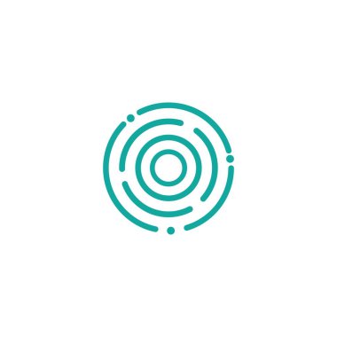 çember çizgisi teknoloji logosu