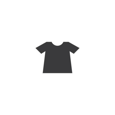 T-Shirt düz tasarım vektör şablonu