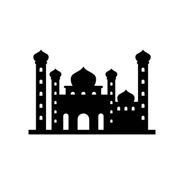 Cami logosu düz tasarım