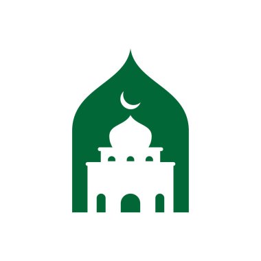 Cami logosu düz tasarım