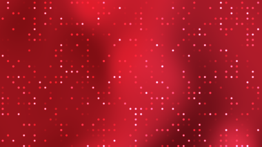 Kırmızı arkaplan ve küçük noktalar dizisi.