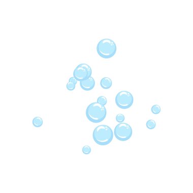 Doğal gerçekçilik kabarcık çizimi tasarımı