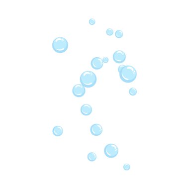 Doğal gerçekçilik kabarcık çizimi tasarımı