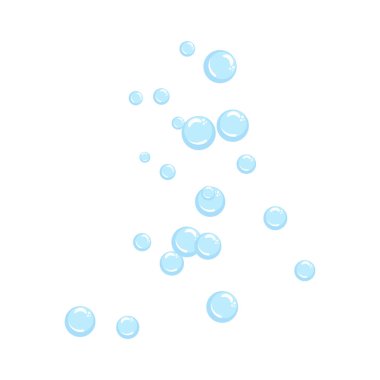 Doğal gerçekçilik kabarcık çizimi tasarımı