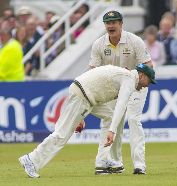 Investec aska första test match dag ett — Stockfoto