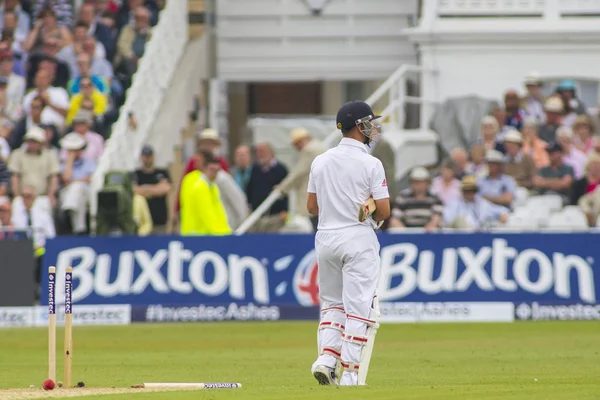 Investec aska första test match dag ett — Stockfoto