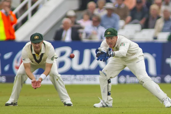 Het Oriel as eerste test match dag één — Stockfoto