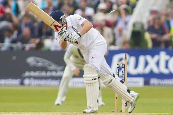 Het Oriel as eerste test match dag één — Stockfoto