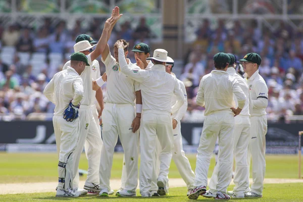 The Investec Ashes First Test Match Day Three — Stock Photo, Image