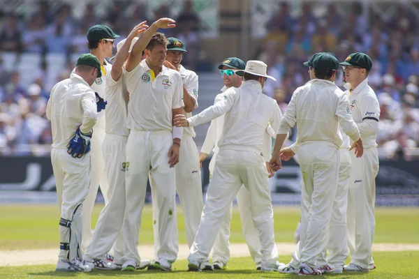 The Investec Ashes First Test Match Day Three — Stock Photo, Image