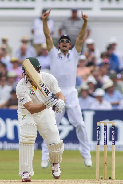 The Investec Ashes First Test Match Day Four — Stock Photo, Image