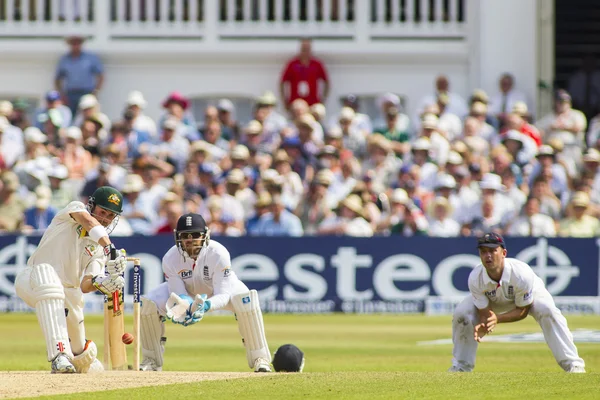 Investec askan först testa matchdag fyra — Stockfoto