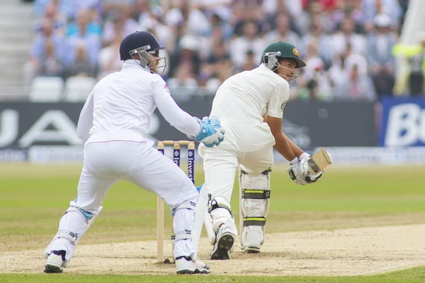 Die Investec Asche erster Testspieltag fünf — Stockfoto