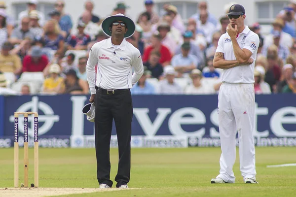 Investec Ashes første test match dag fem - Stock-foto