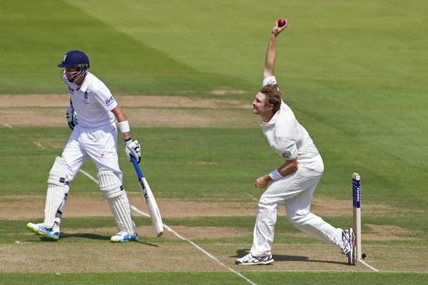 Investec askan andra test match dag ett — Stockfoto