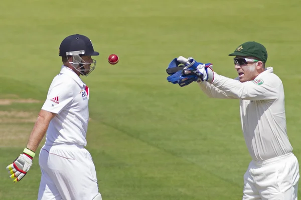 The Investec Ashes Second Test Match Day One — Stock Photo, Image