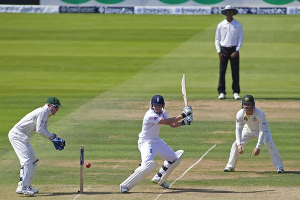 The Investec Ashes Second Test Match Day One — Stock Photo, Image