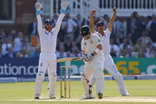 The Investec Ashes Second Test Match Day Four — Stock Photo, Image