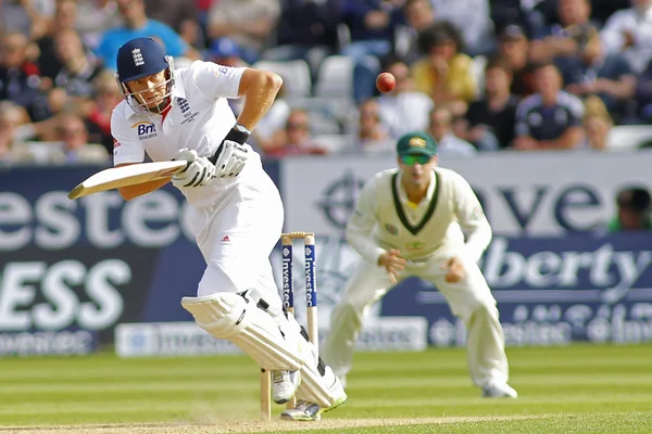 Cricket: Inglaterra v Australia 4º Día de Prueba de Cenizas Uno — Foto de Stock