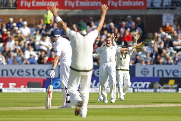 Cricket: england v Australien 4. askan testa dag ett — Stockfoto