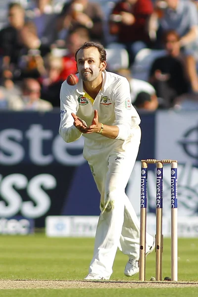 Cricket: Engeland v Australië 4e as test dag — Stockfoto