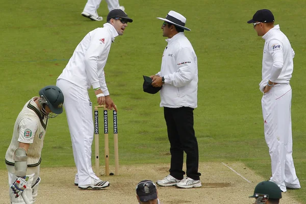 Cricket: Engeland v Australië 4e as test dag twee — Stockfoto